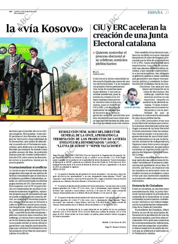 ABC MADRID 11-03-2013 página 23