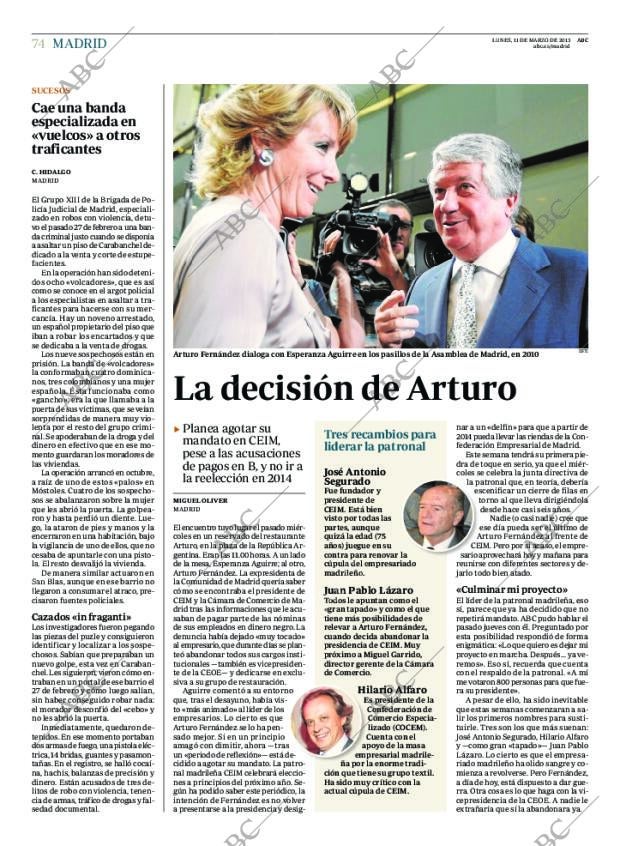 ABC MADRID 11-03-2013 página 74