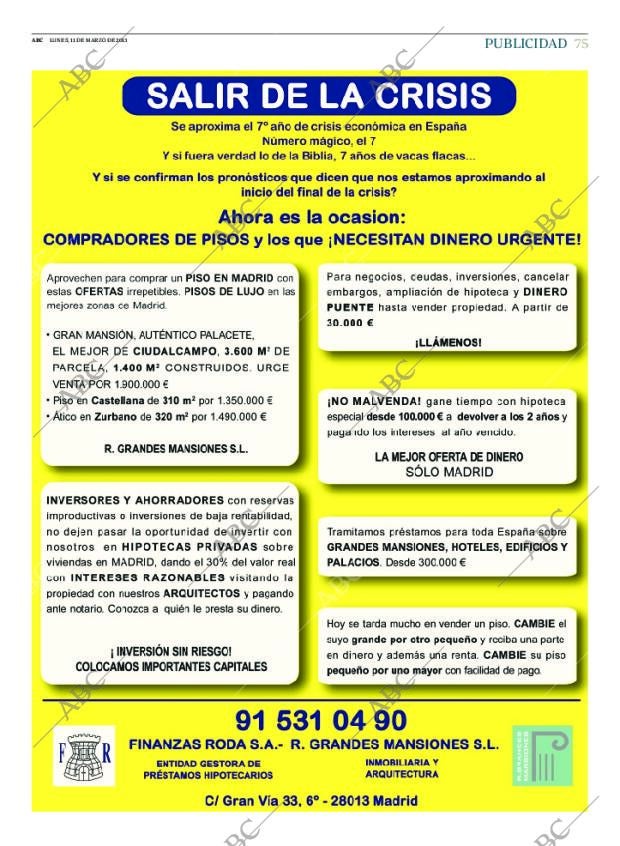 ABC MADRID 11-03-2013 página 75