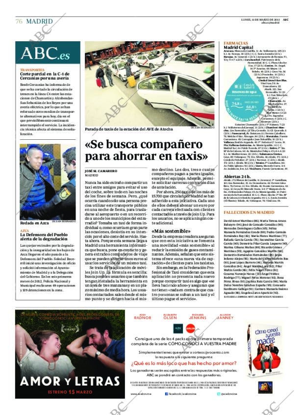 ABC MADRID 11-03-2013 página 76