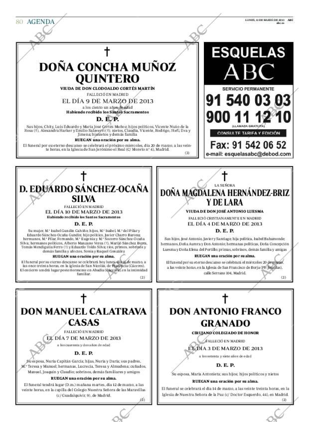 ABC MADRID 11-03-2013 página 80