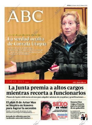 ABC SEVILLA 11-03-2013 página 1