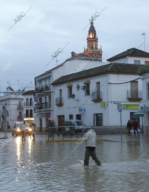 Inundaciones en Écija