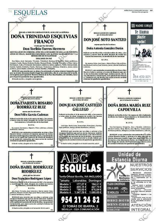 ABC SEVILLA 13-03-2013 página 74