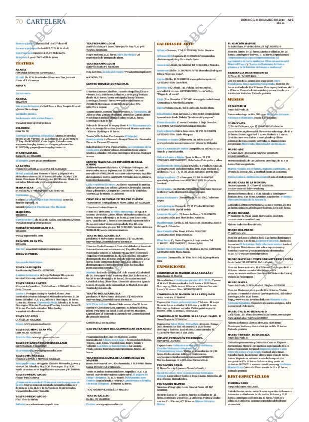 ABC MADRID 17-03-2013 página 70