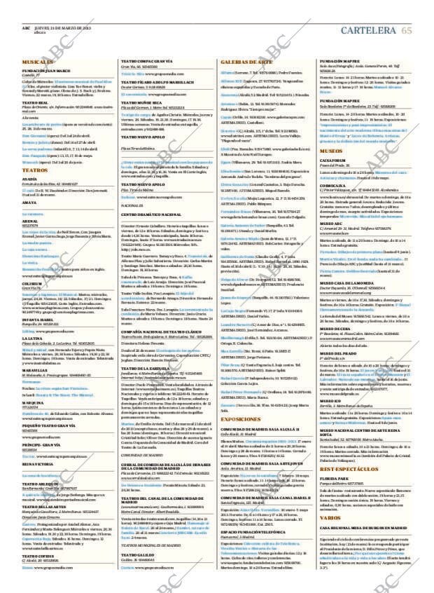 ABC MADRID 21-03-2013 página 65