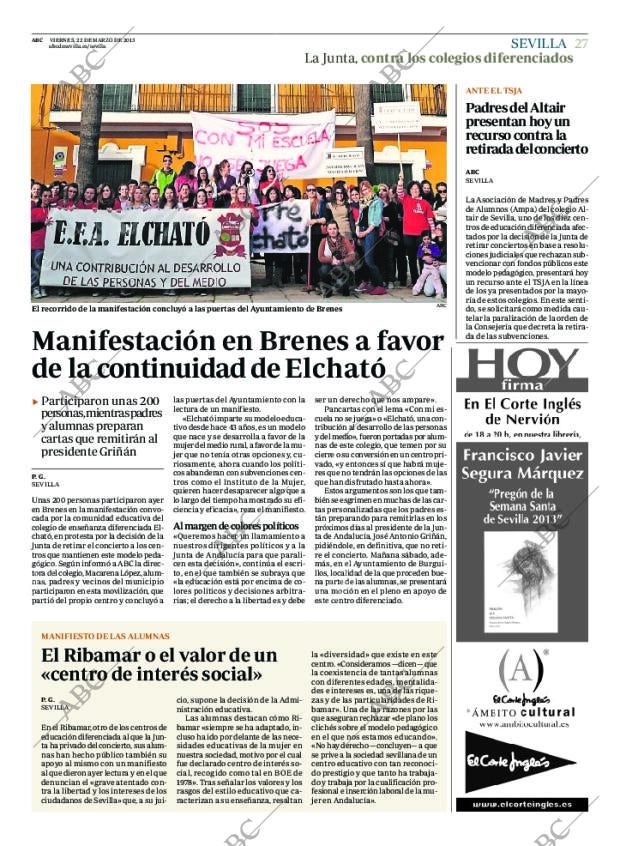 ABC SEVILLA 22-03-2013 página 27