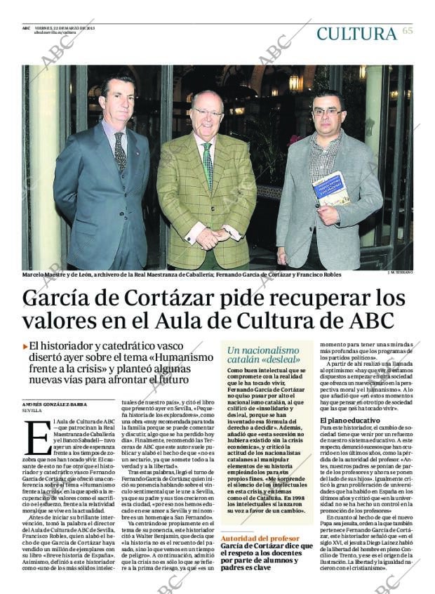 ABC SEVILLA 22-03-2013 página 65