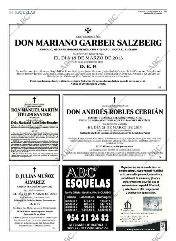 ABC SEVILLA 22-03-2013 página 84