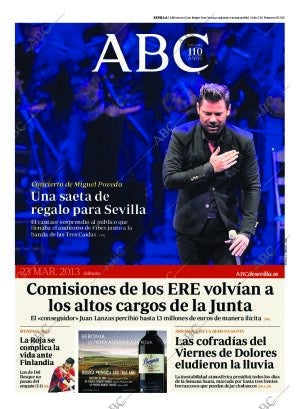 ABC SEVILLA 23-03-2013 página 1