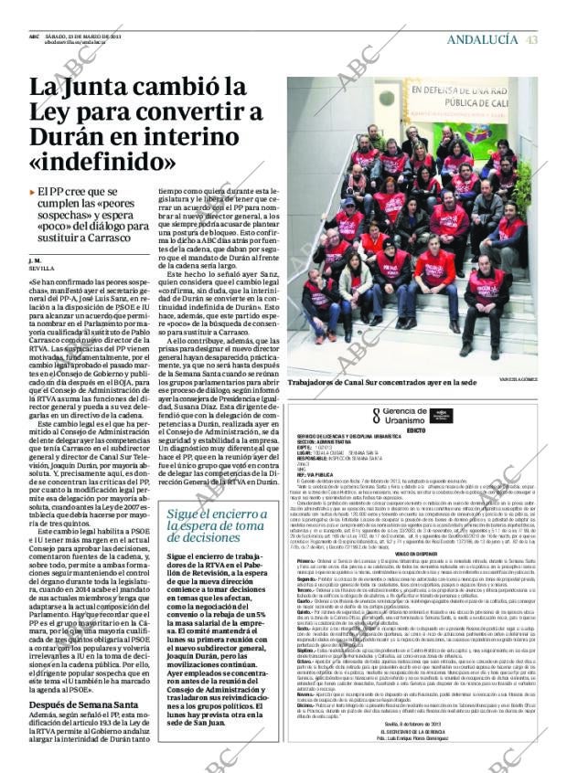 ABC SEVILLA 23-03-2013 página 43