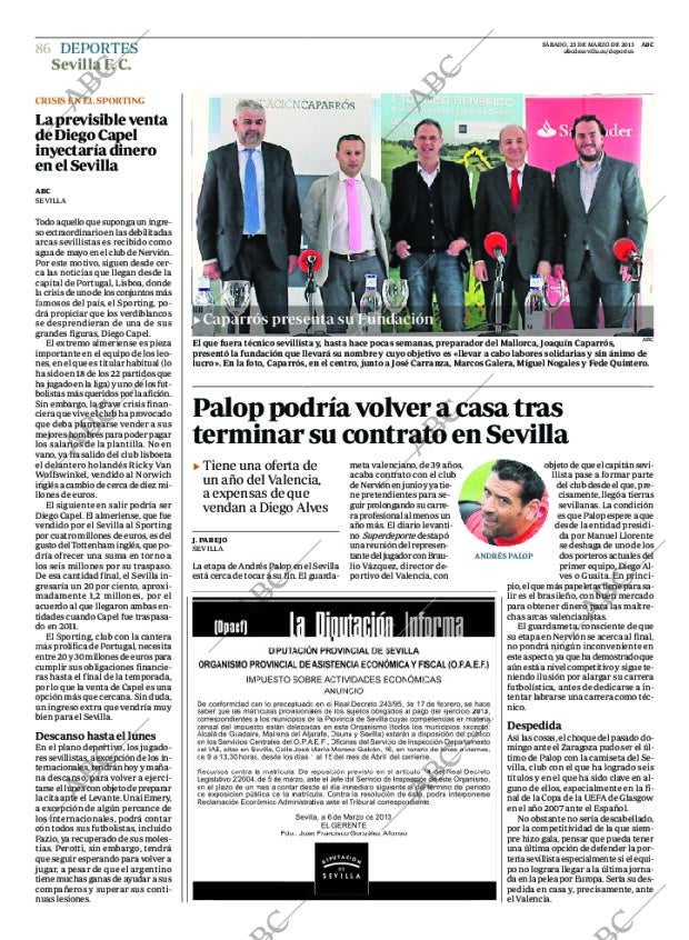 ABC SEVILLA 23-03-2013 página 86