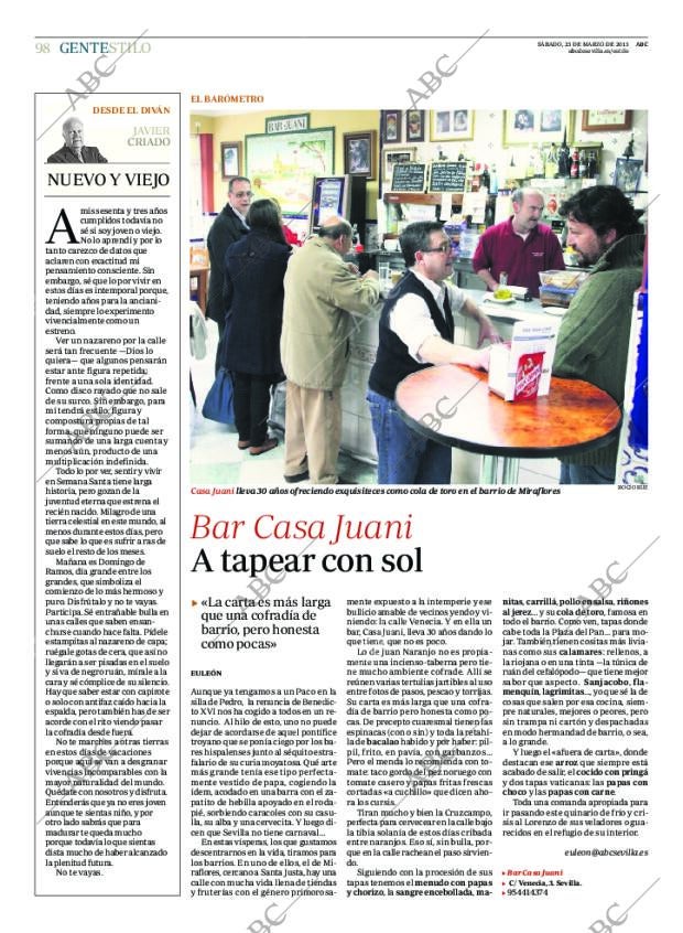 ABC SEVILLA 23-03-2013 página 98