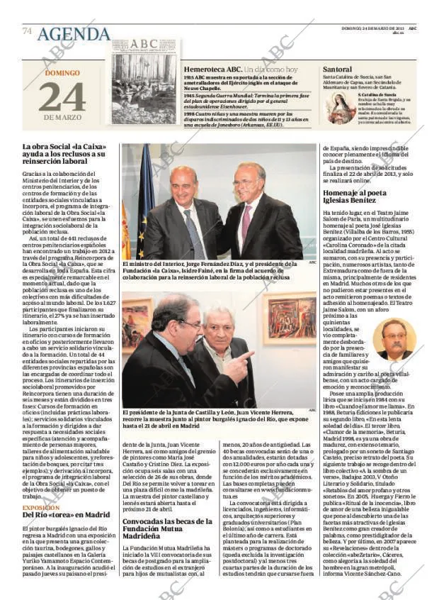 ABC MADRID 24-03-2013 página 74