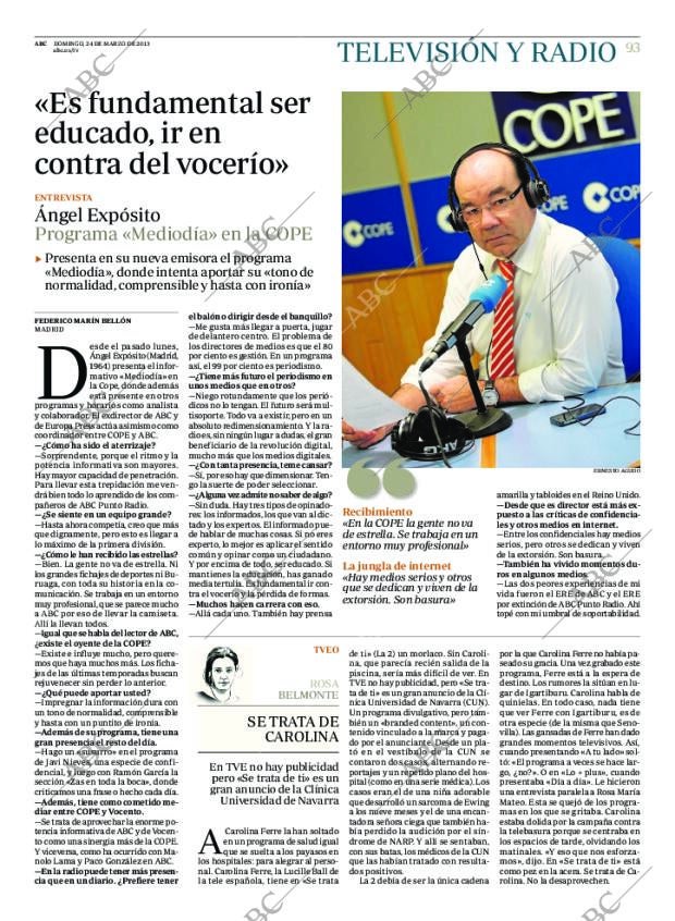 ABC MADRID 24-03-2013 página 93