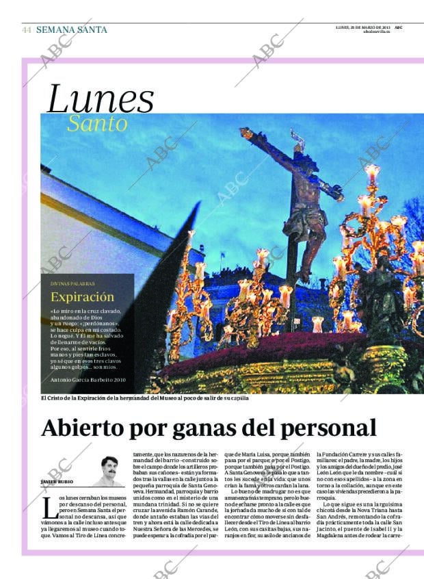 ABC SEVILLA 25-03-2013 página 44