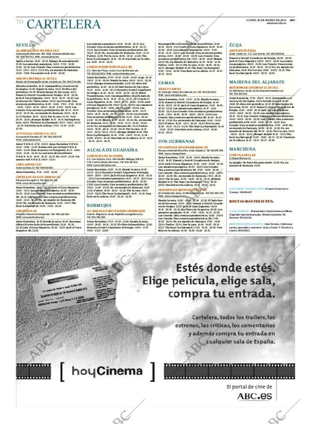ABC SEVILLA 25-03-2013 página 70