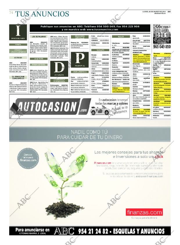 ABC SEVILLA 25-03-2013 página 74