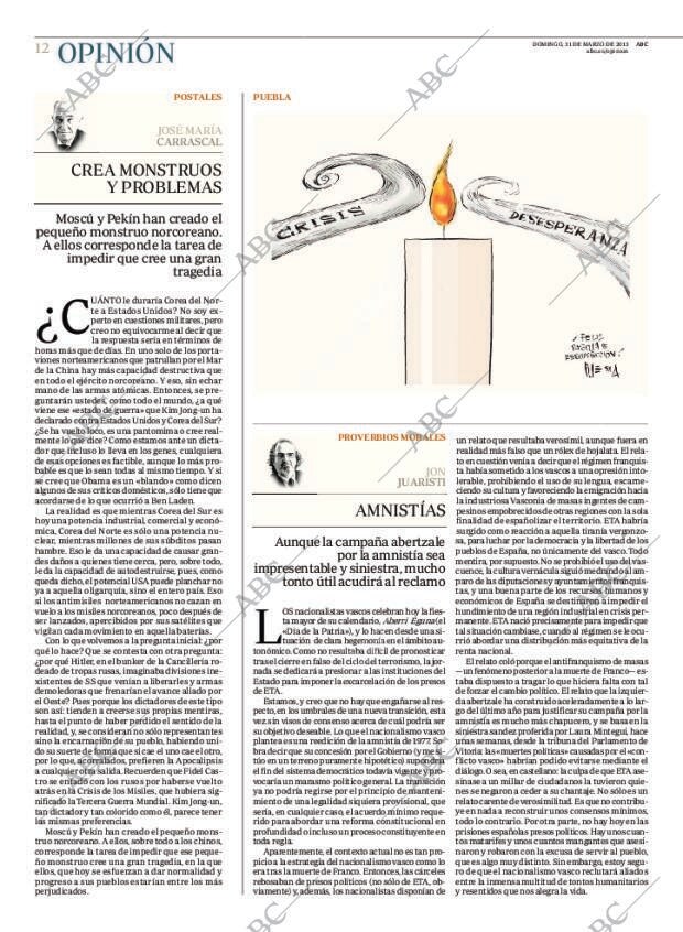 ABC MADRID 31-03-2013 página 12