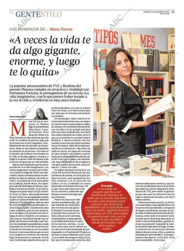 ABC MADRID 31-03-2013 página 74