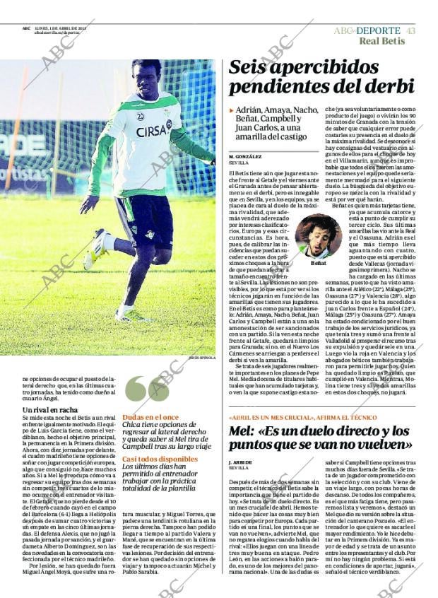 ABC SEVILLA 01-04-2013 página 43