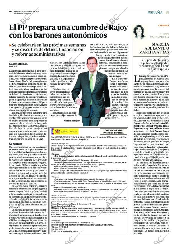 ABC SEVILLA 03-04-2013 página 45
