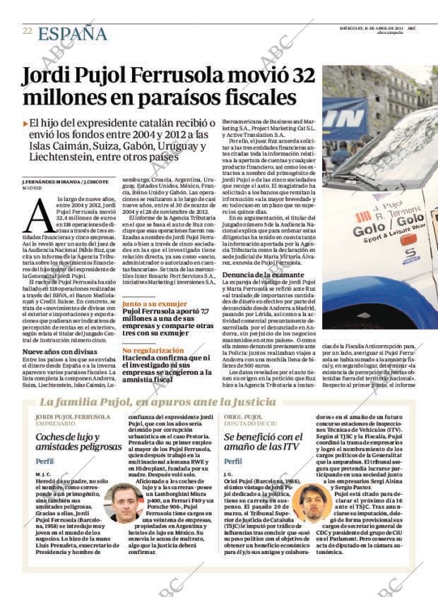 ABC MADRID 10-04-2013 página 22