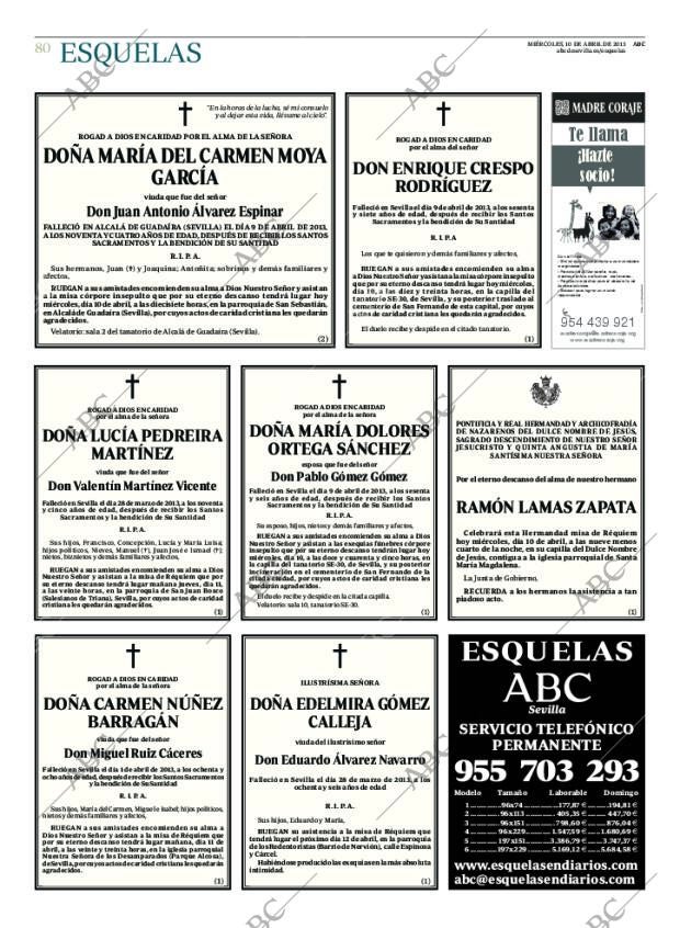 ABC SEVILLA 10-04-2013 página 80
