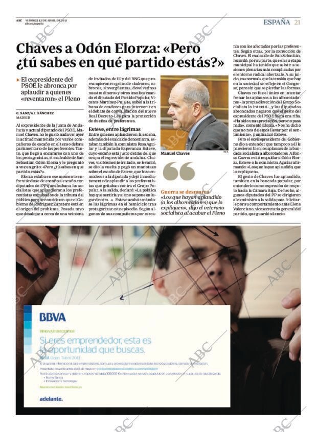 ABC MADRID 12-04-2013 página 21