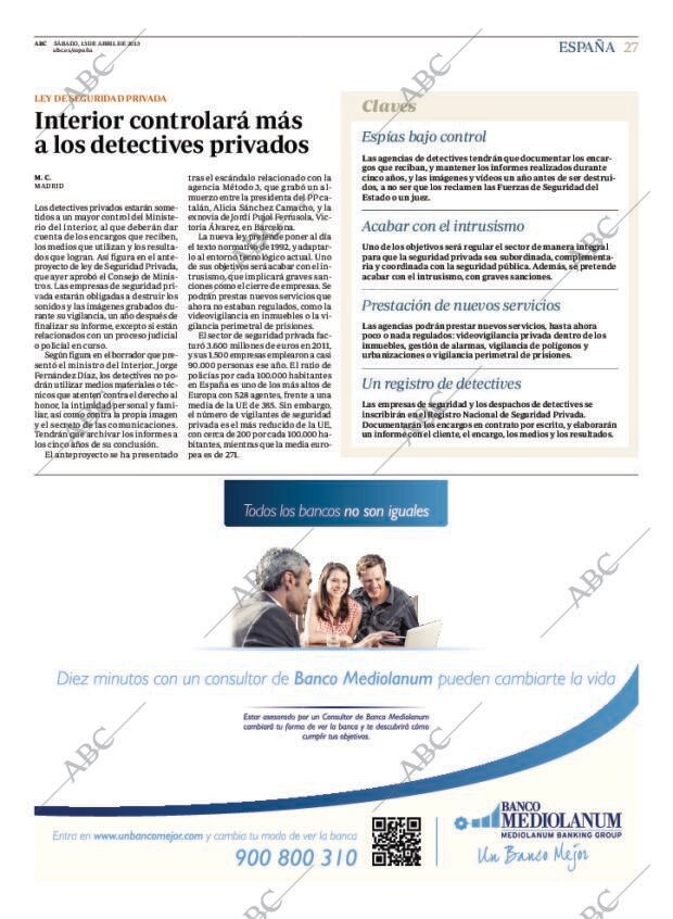 ABC MADRID 13-04-2013 página 27