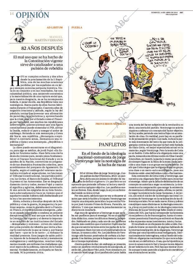 ABC MADRID 14-04-2013 página 14