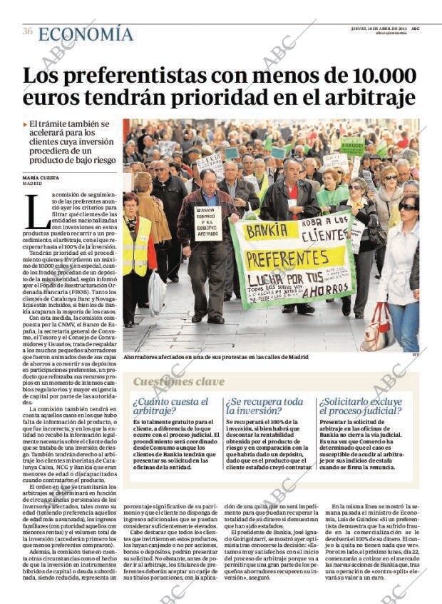 ABC MADRID 18-04-2013 página 36