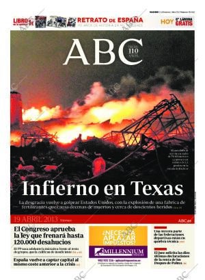 ABC MADRID 19-04-2013 página 1