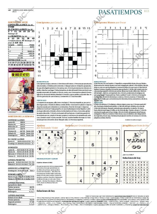 ABC MADRID 19-04-2013 página 103