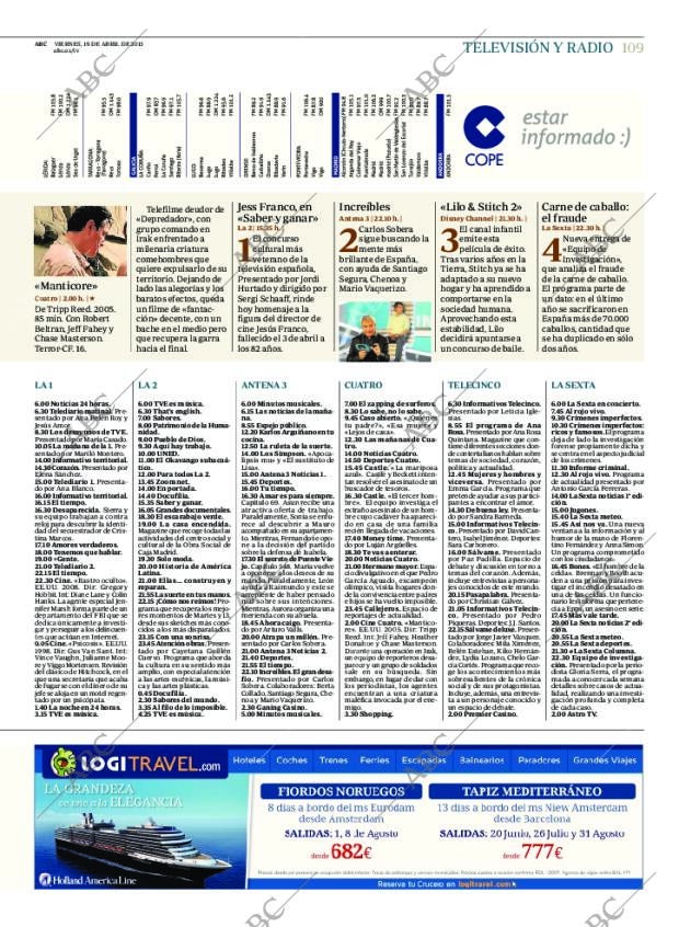 ABC MADRID 19-04-2013 página 109