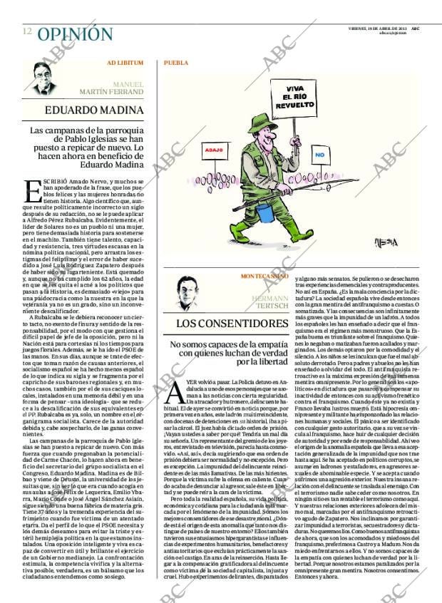 ABC MADRID 19-04-2013 página 12