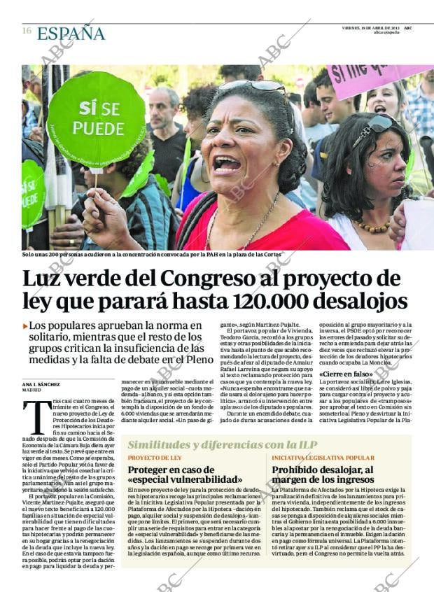 ABC MADRID 19-04-2013 página 16