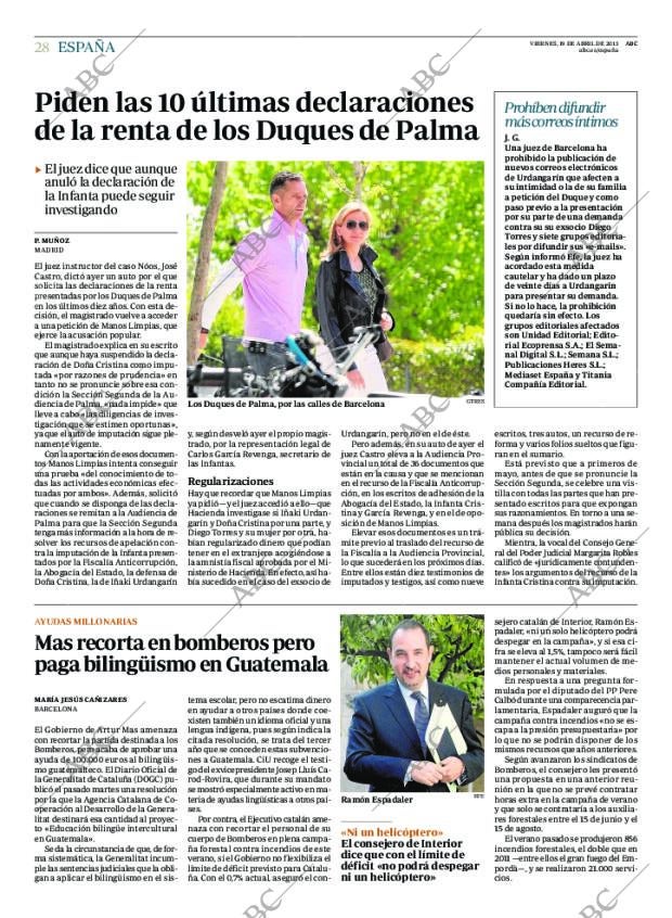 ABC MADRID 19-04-2013 página 28