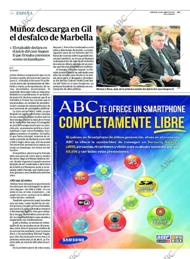ABC MADRID 19-04-2013 página 30