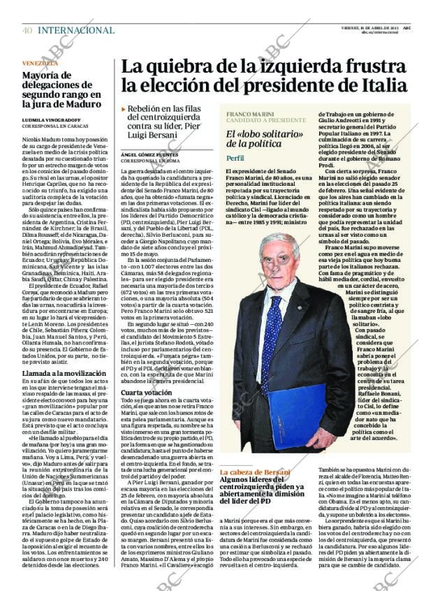ABC MADRID 19-04-2013 página 40