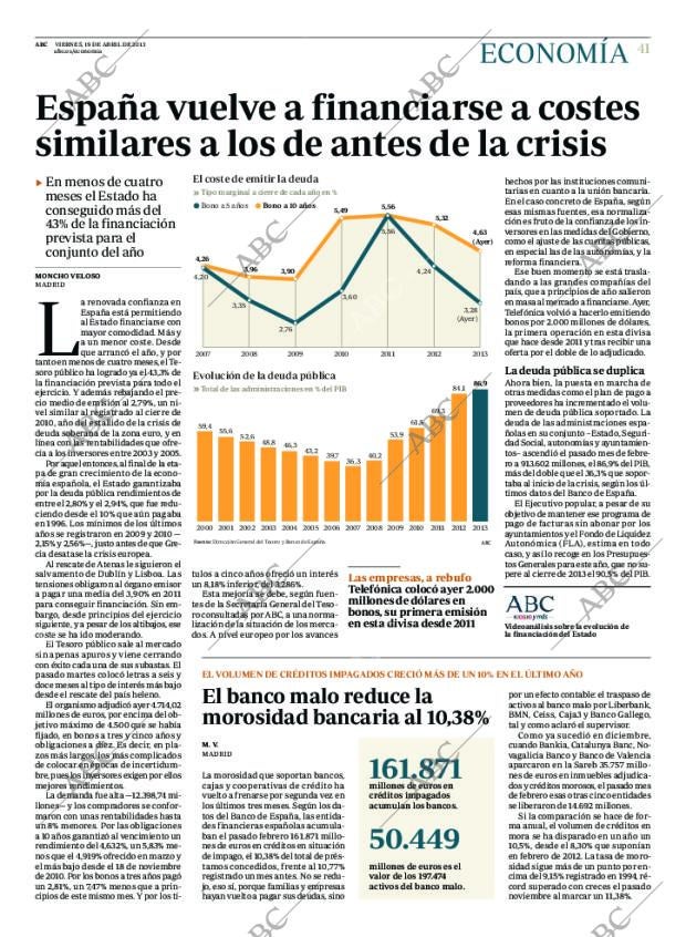 ABC MADRID 19-04-2013 página 41