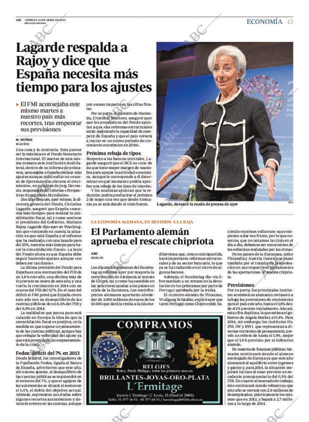 ABC MADRID 19-04-2013 página 43