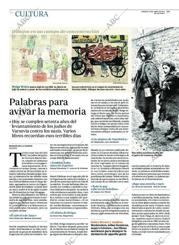 ABC MADRID 19-04-2013 página 74
