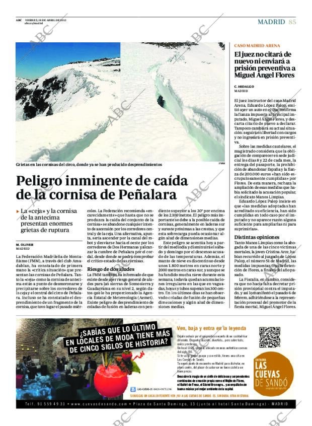 ABC MADRID 19-04-2013 página 85