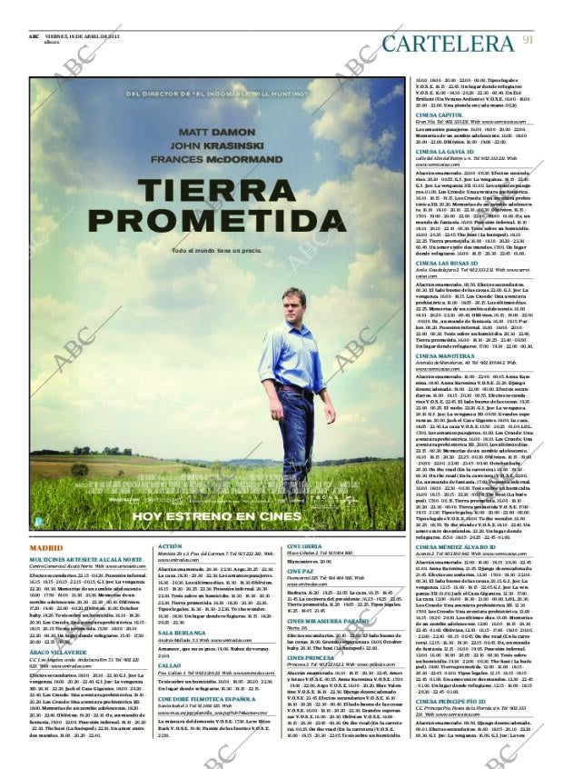 ABC MADRID 19-04-2013 página 91