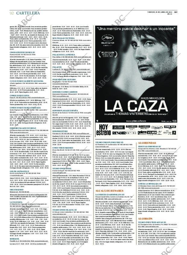ABC MADRID 19-04-2013 página 92