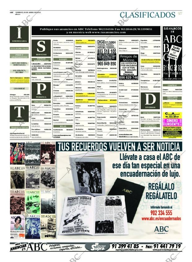 ABC MADRID 19-04-2013 página 97
