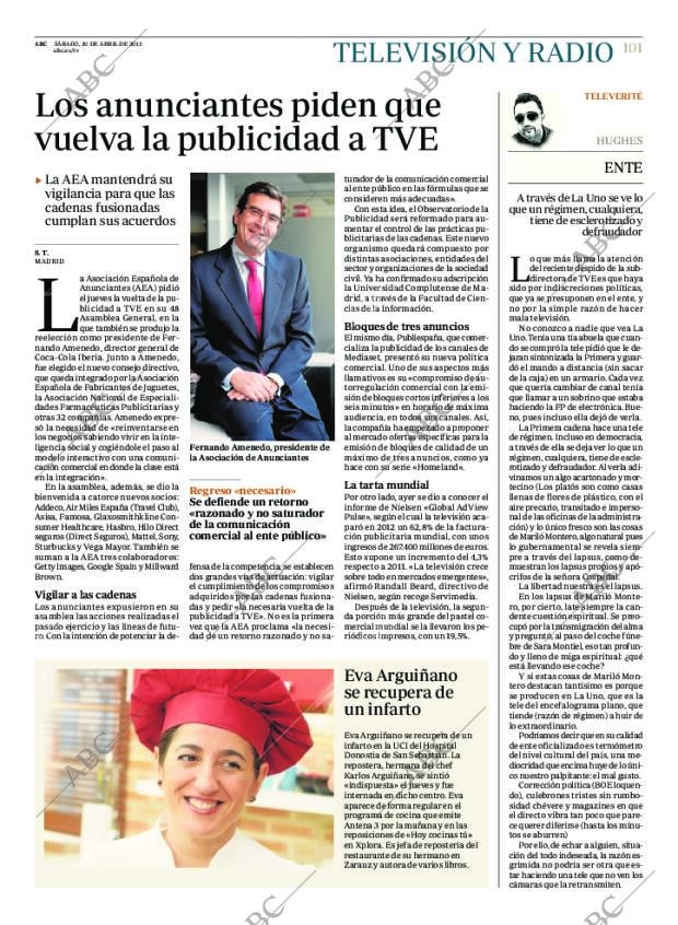 ABC MADRID 20-04-2013 página 101