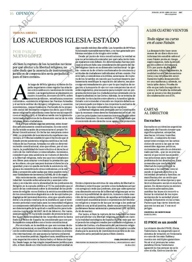 ABC MADRID 20-04-2013 página 16