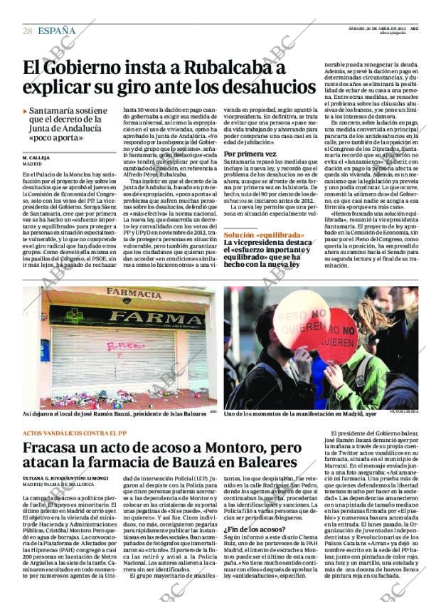 ABC MADRID 20-04-2013 página 28